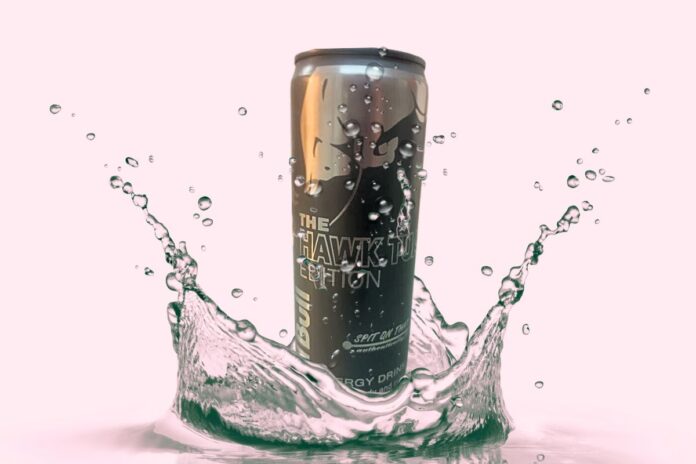 hawk tuah red bull energy drink